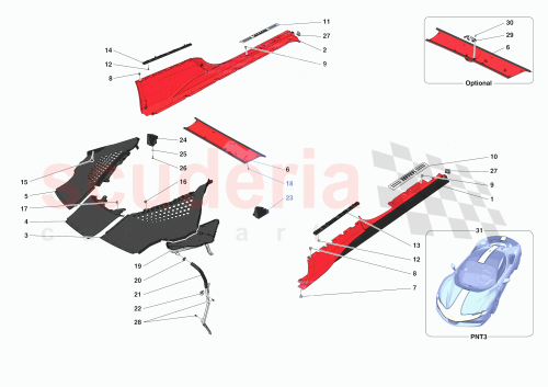Part Diagram for Ferrari 905110