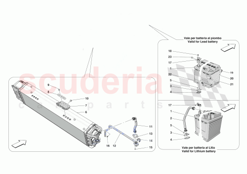 Part Diagram for Ferrari 917335