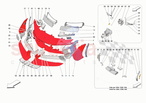 Part Diagram for Ferrari 985955678