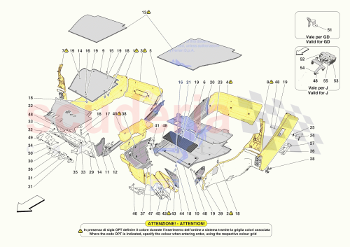 Part Diagram for Ferrari 921712