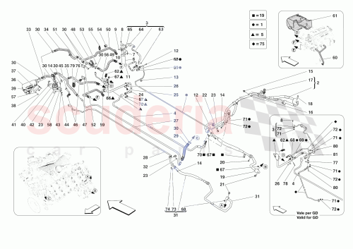Part Diagram for Ferrari 976912