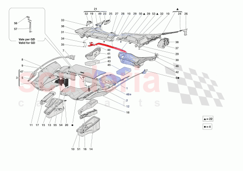 Part Diagram for Ferrari 949031