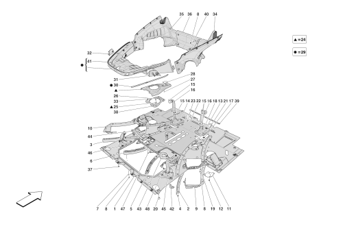 Part Diagram for Ferrari 981904