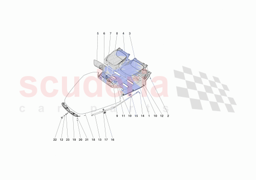 Part Diagram for Ferrari 841833