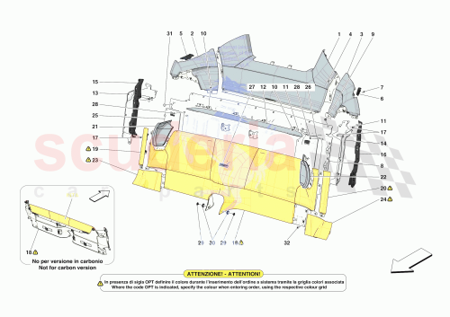 Part Diagram for Ferrari 974915