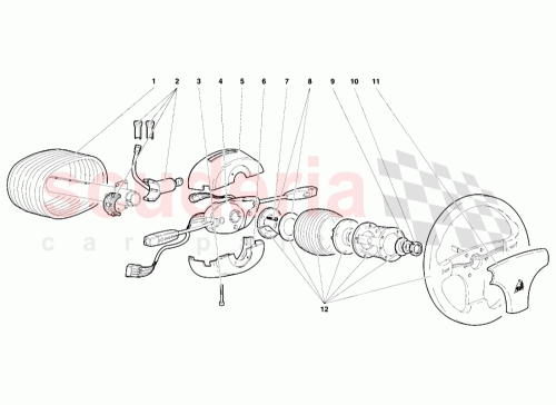 Part Diagram for Lamborghini 008251501