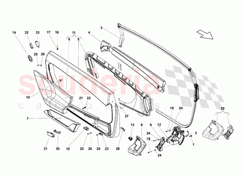 Part Diagram for Lamborghini 400867159A