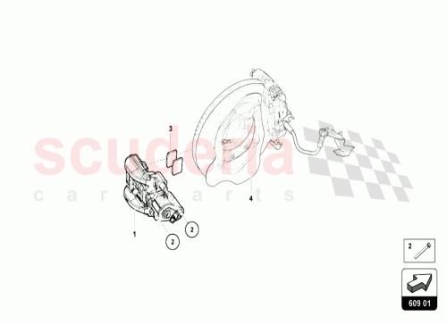 Part Diagram for Lamborghini N91105601