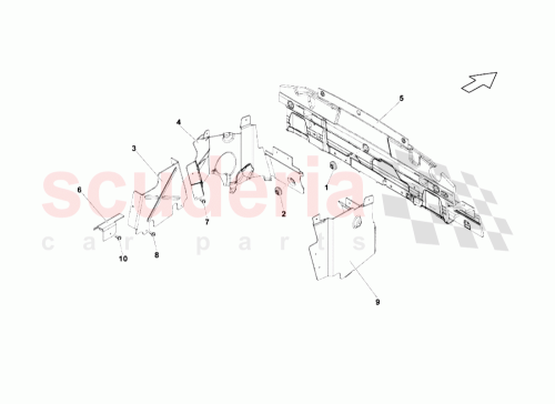 Part Diagram for Lamborghini 408825249A