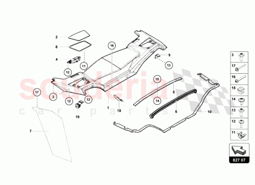 Part Diagram for Lamborghini 475827670A