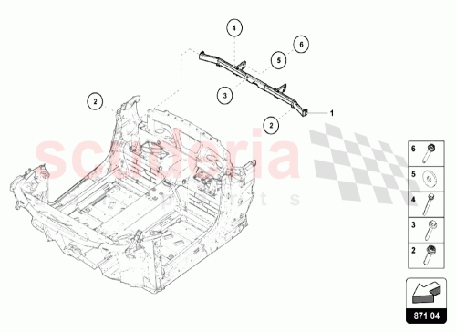 Part Diagram for Lamborghini N91073402