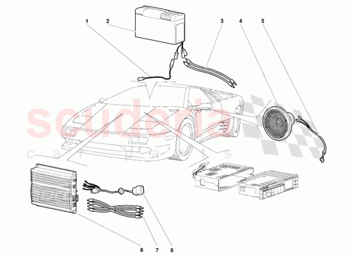 Part Diagram for Lamborghini 006130764