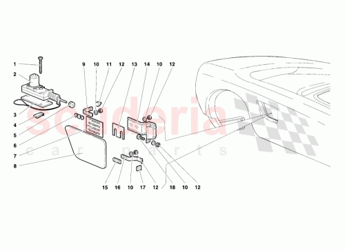 Part Diagram for Lamborghini 009490510