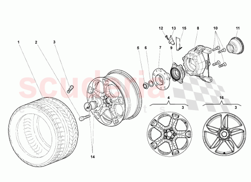 Part Diagram for Lamborghini 410407631