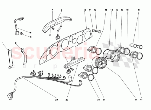 Part Diagram for Lamborghini 008700444