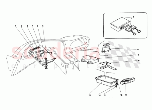 Part Diagram for Lamborghini 0061006419