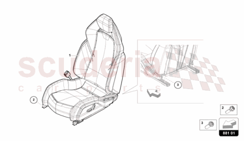 Part Diagram for Lamborghini N91304301
