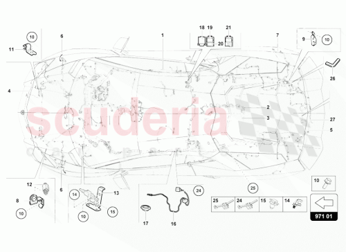 Part Diagram for Lamborghini 470971104J