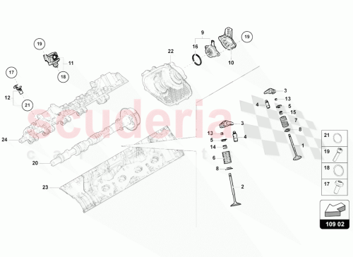 Part Diagram for Lamborghini 06M109601D