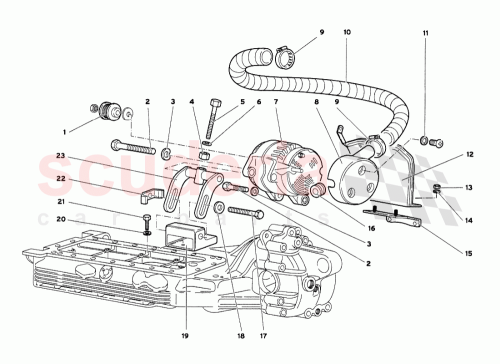 Part Diagram for Lamborghini 0016006524