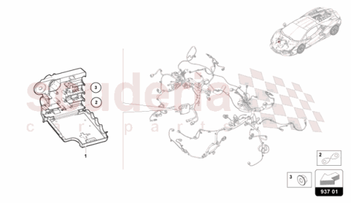 Part Diagram for Lamborghini N10424903