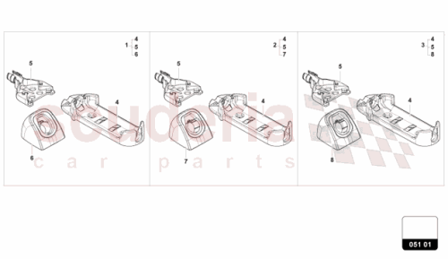Part Diagram for Lamborghini 7PP915343