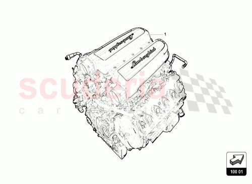 Part Diagram for Lamborghini 07L100015CJ