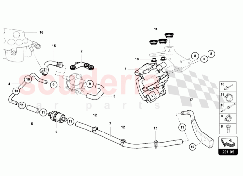 Part Diagram for Lamborghini 470201153