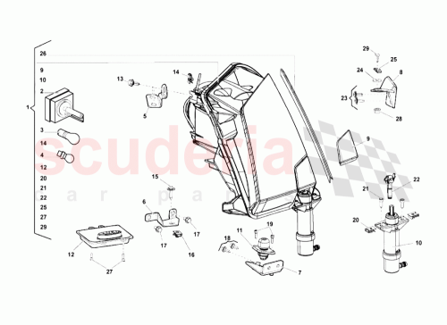 Part Diagram for Lamborghini 400955276B