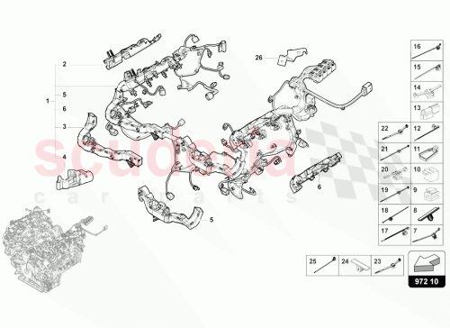 Part Diagram for Lamborghini 8K0971921A