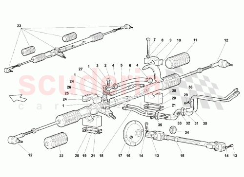 Part Diagram for Lamborghini 400422850