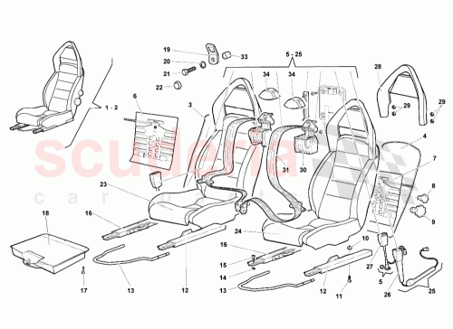 Part Diagram for Lamborghini 410898412