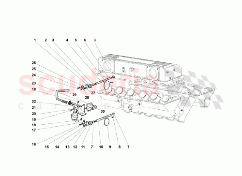 Part Diagram for Lamborghini WHT003073