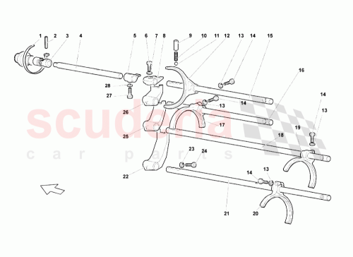 Part Diagram for Lamborghini WHT002952