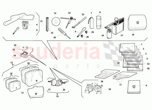 Part Diagram for Lamborghini 470012008A