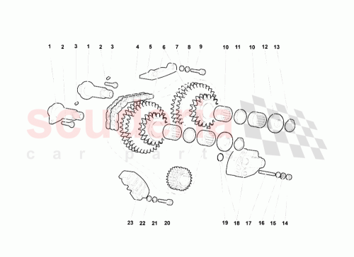 Part Diagram for Lamborghini WHT003072