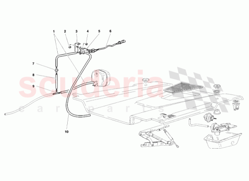 Part Diagram for Lamborghini 009960253