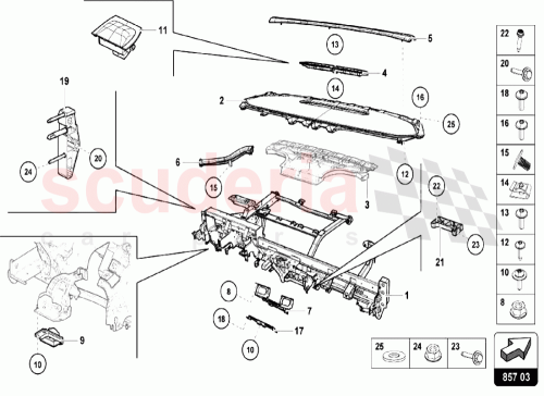 Part Diagram for Lamborghini 470858357