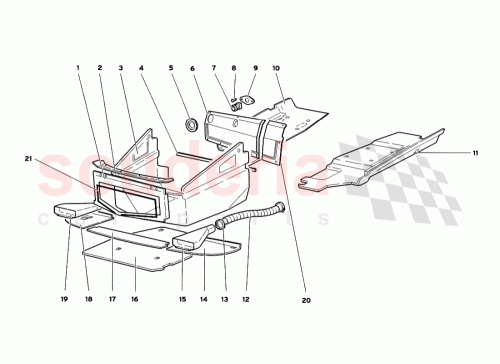 Part Diagram for Lamborghini 0068004730