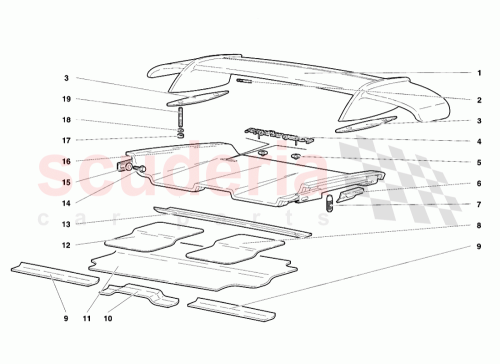 Part Diagram for Lamborghini 009490007VS