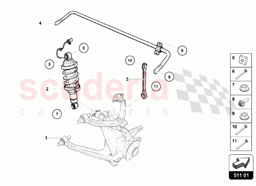 Part Diagram for Lamborghini N10272302
