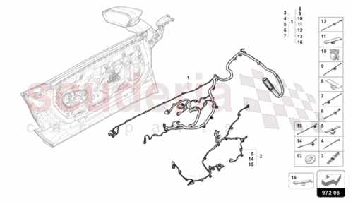 Part Diagram for Lamborghini 47B971030R
