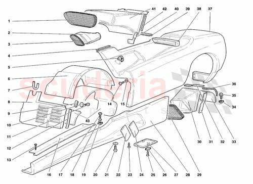 Part Diagram for Lamborghini 007090117