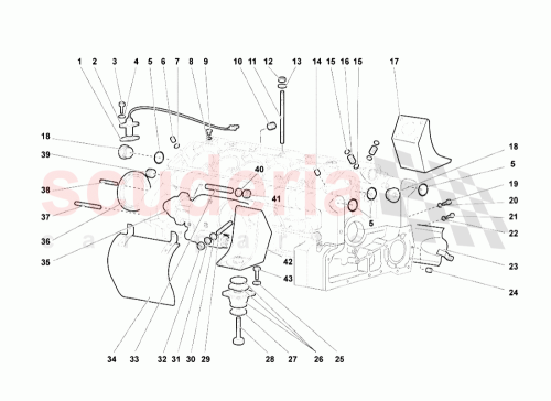 Part Diagram for Lamborghini 008101031