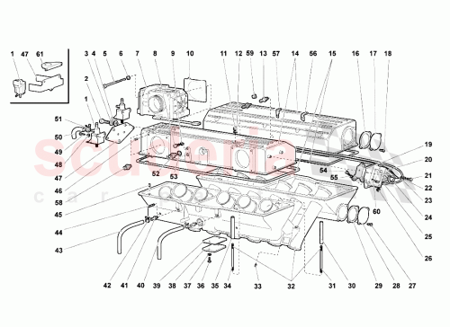 Part Diagram for Lamborghini 07L133063A