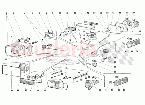 Part Diagram for Lamborghini 006337298
