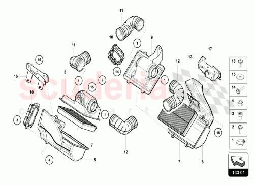 Part Diagram for Lamborghini 470129454