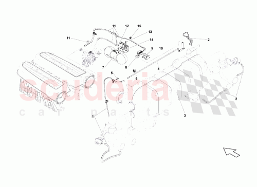 Part Diagram for Lamborghini 400864107