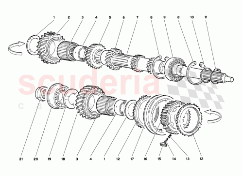 Part Diagram for Lamborghini 0024001860