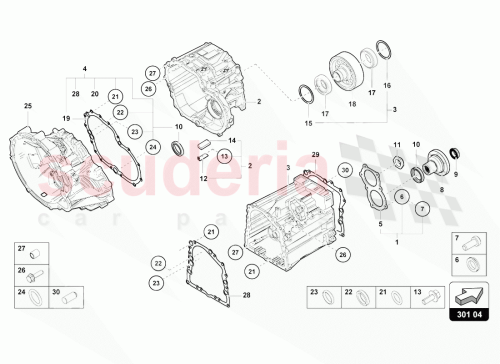Part Diagram for Lamborghini 0CE398047F
